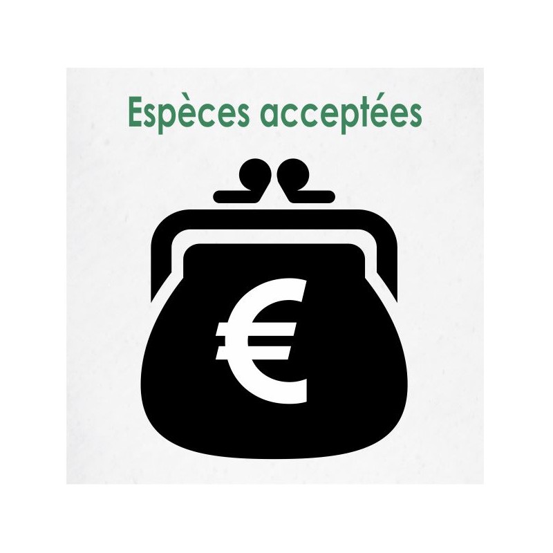 especes acceptees